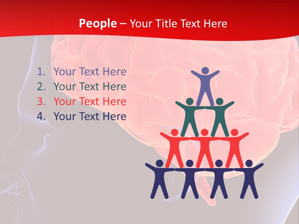 Light Sign Brainstorm PowerPoint Template