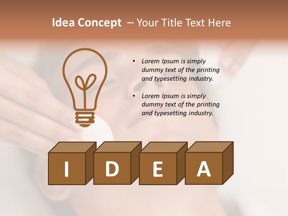 Think Write Idea PowerPoint Template
