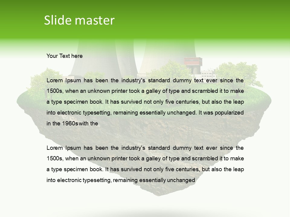 People Businessman Motivation PowerPoint Template