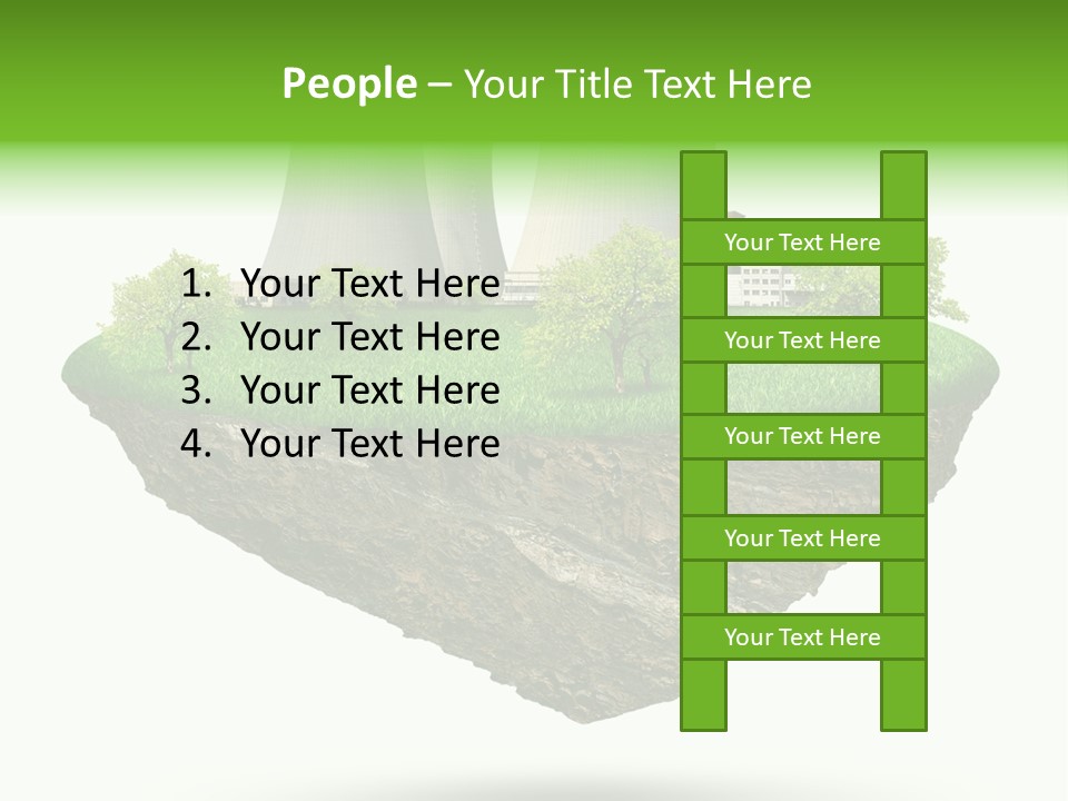 People Businessman Motivation PowerPoint Template