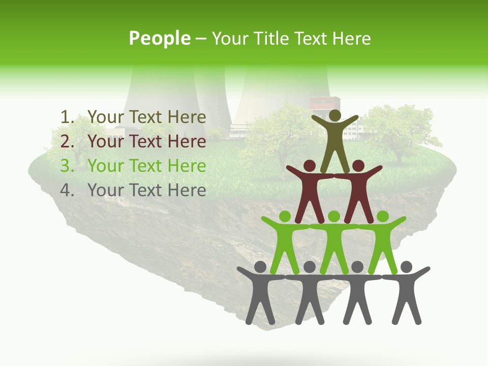 People Businessman Motivation PowerPoint Template