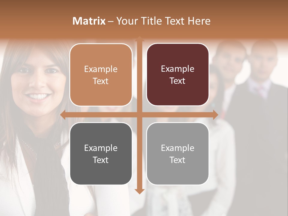 Teacher Abstract Brainstorm PowerPoint Template