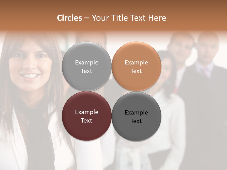 Teacher Abstract Brainstorm PowerPoint Template