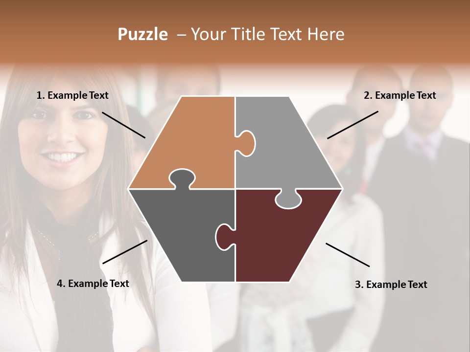 Teacher Abstract Brainstorm PowerPoint Template