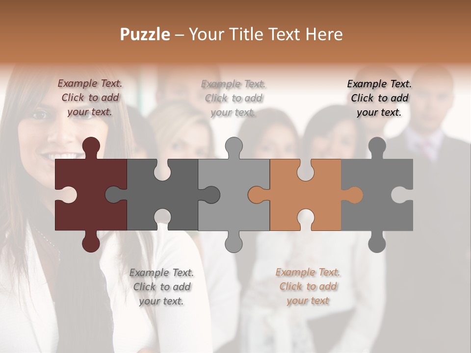 Teacher Abstract Brainstorm PowerPoint Template