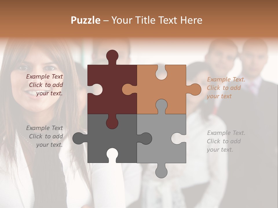 Teacher Abstract Brainstorm PowerPoint Template