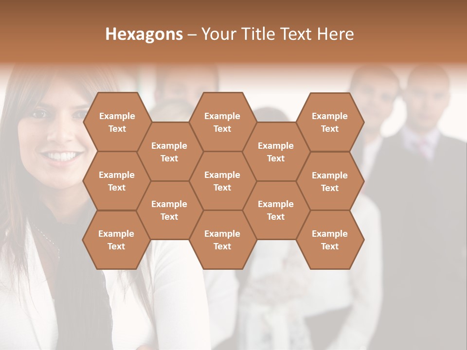 Teacher Abstract Brainstorm PowerPoint Template