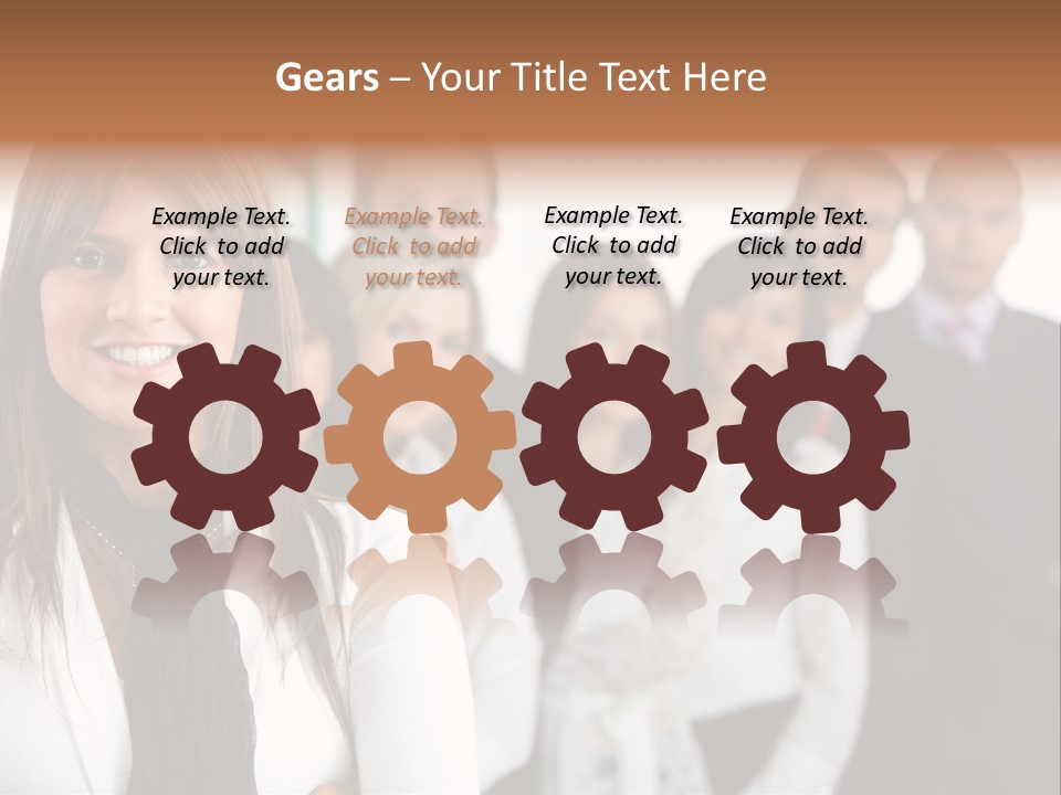 Teacher Abstract Brainstorm PowerPoint Template