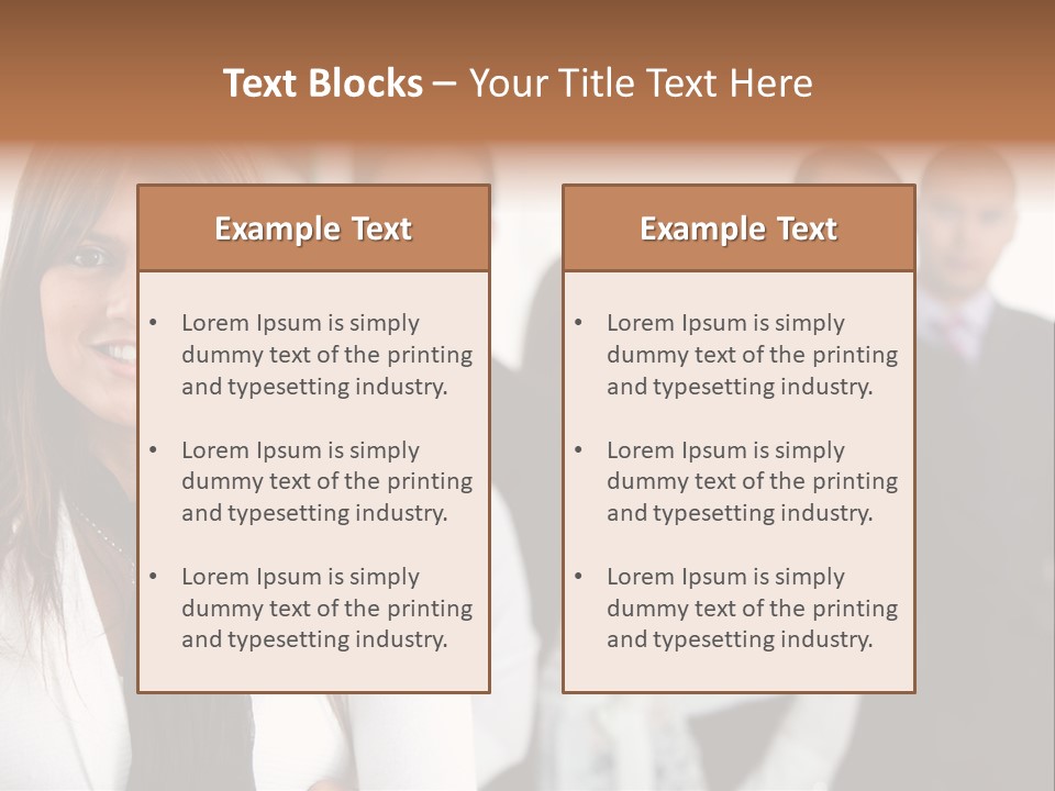 Teacher Abstract Brainstorm PowerPoint Template