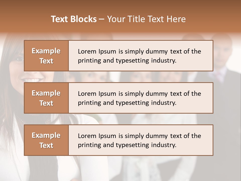 Teacher Abstract Brainstorm PowerPoint Template