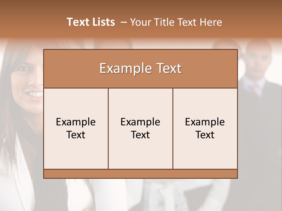 Teacher Abstract Brainstorm PowerPoint Template