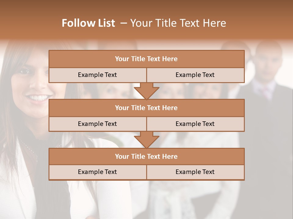 Teacher Abstract Brainstorm PowerPoint Template