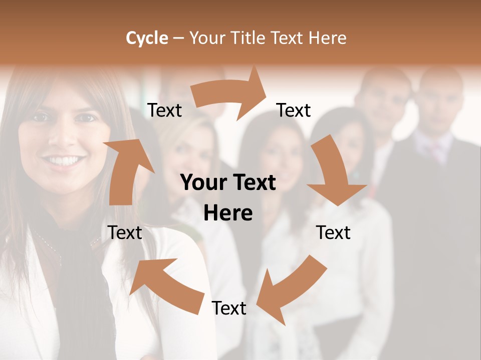 Teacher Abstract Brainstorm PowerPoint Template