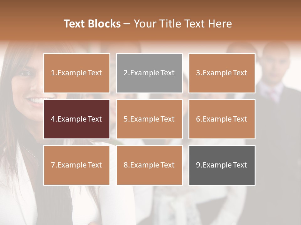 Teacher Abstract Brainstorm PowerPoint Template