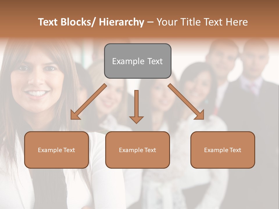Teacher Abstract Brainstorm PowerPoint Template