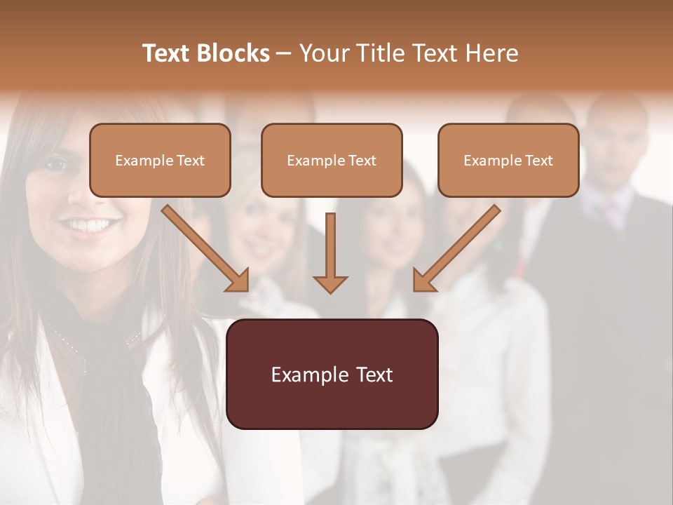 Teacher Abstract Brainstorm PowerPoint Template