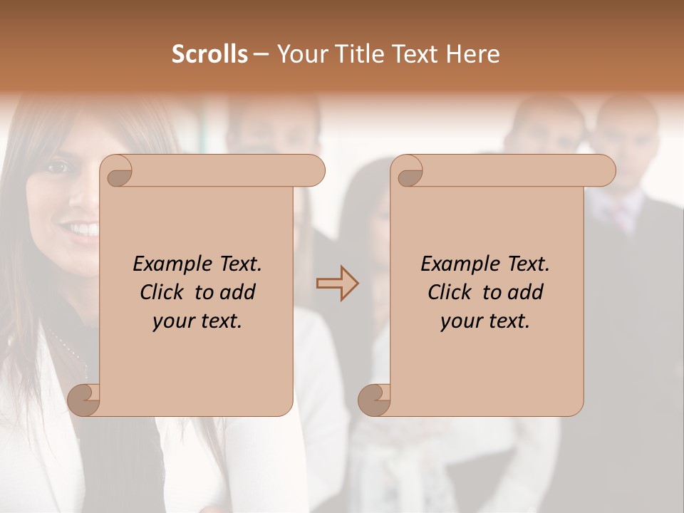 Teacher Abstract Brainstorm PowerPoint Template