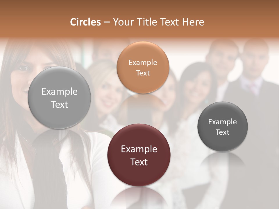 Teacher Abstract Brainstorm PowerPoint Template