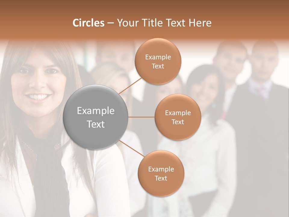 Teacher Abstract Brainstorm PowerPoint Template