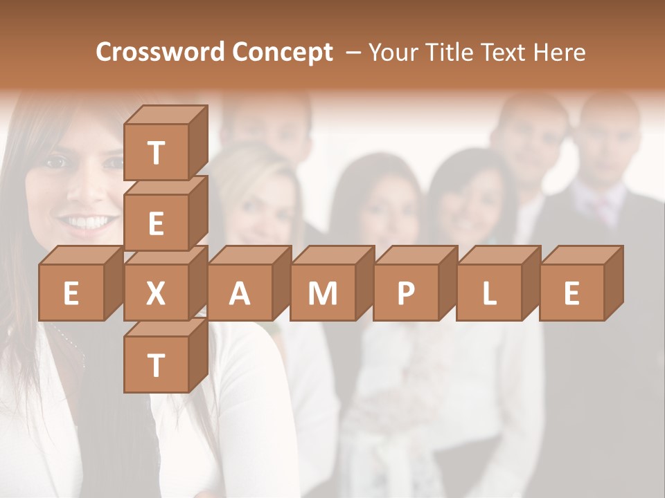 Teacher Abstract Brainstorm PowerPoint Template