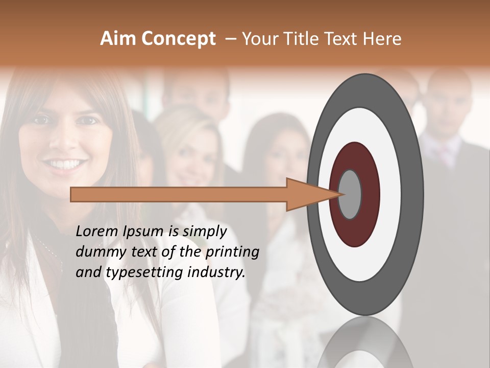 Teacher Abstract Brainstorm PowerPoint Template