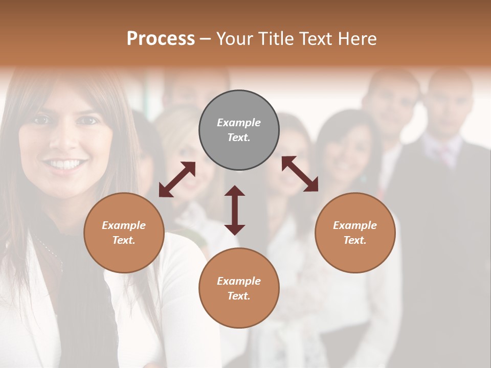 Teacher Abstract Brainstorm PowerPoint Template