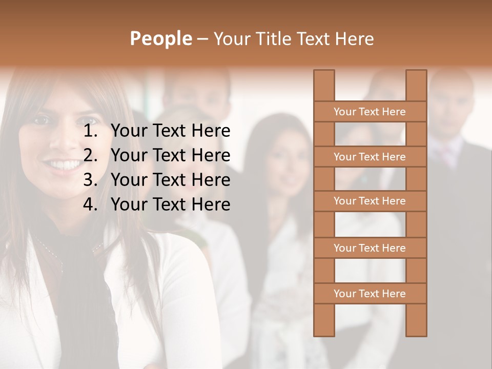 Teacher Abstract Brainstorm PowerPoint Template