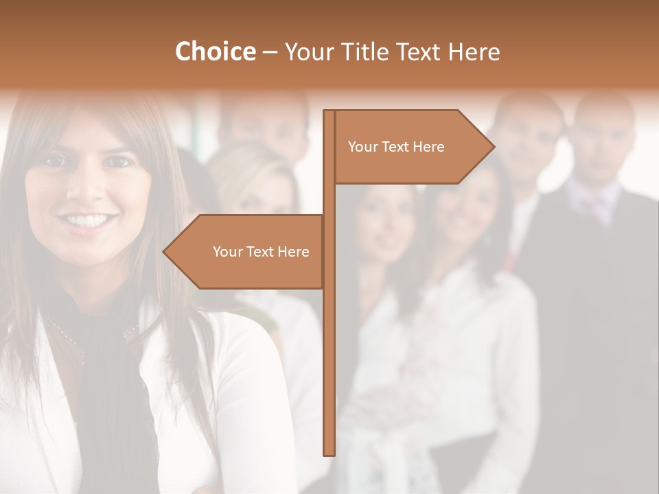 Teacher Abstract Brainstorm PowerPoint Template