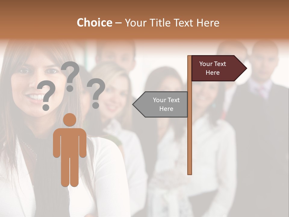 Teacher Abstract Brainstorm PowerPoint Template