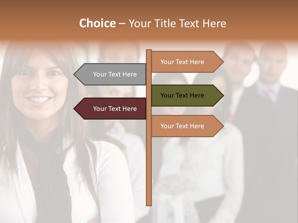 Teacher Abstract Brainstorm PowerPoint Template