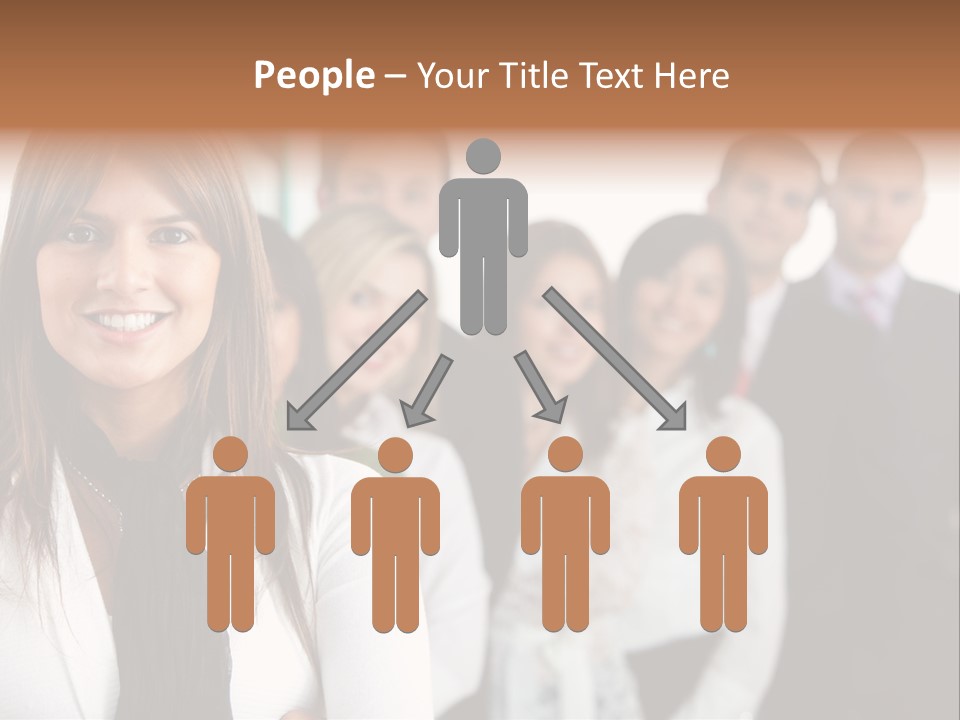 Teacher Abstract Brainstorm PowerPoint Template