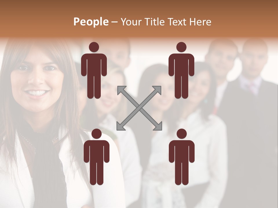 Teacher Abstract Brainstorm PowerPoint Template