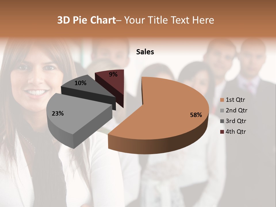 Teacher Abstract Brainstorm PowerPoint Template