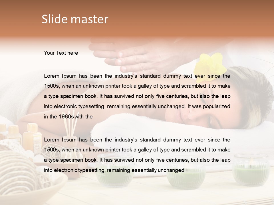 Innovation Happy Manager PowerPoint Template