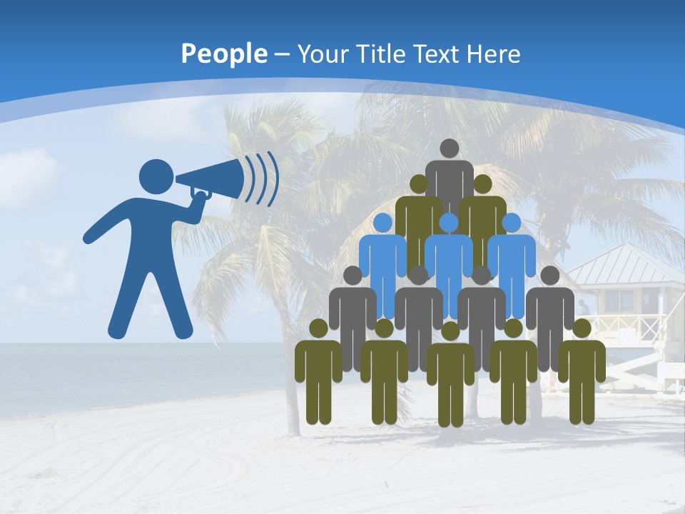 Man Lightbulb Creative PowerPoint Template