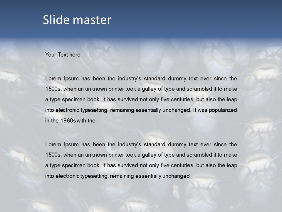 Write Lamp Creative PowerPoint Template