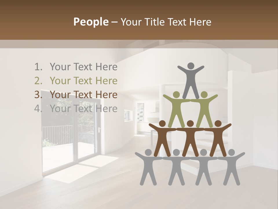 Person Innovation Bulb PowerPoint Template