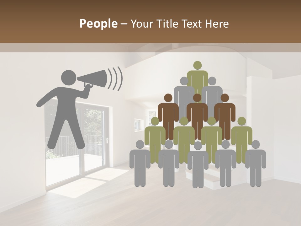 Person Innovation Bulb PowerPoint Template