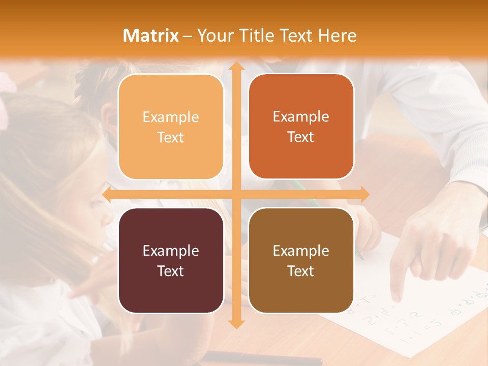 Office Brainstorm People PowerPoint Template