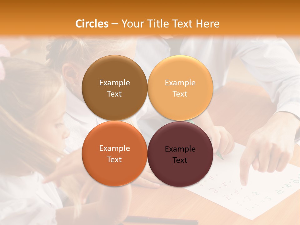 Office Brainstorm People PowerPoint Template