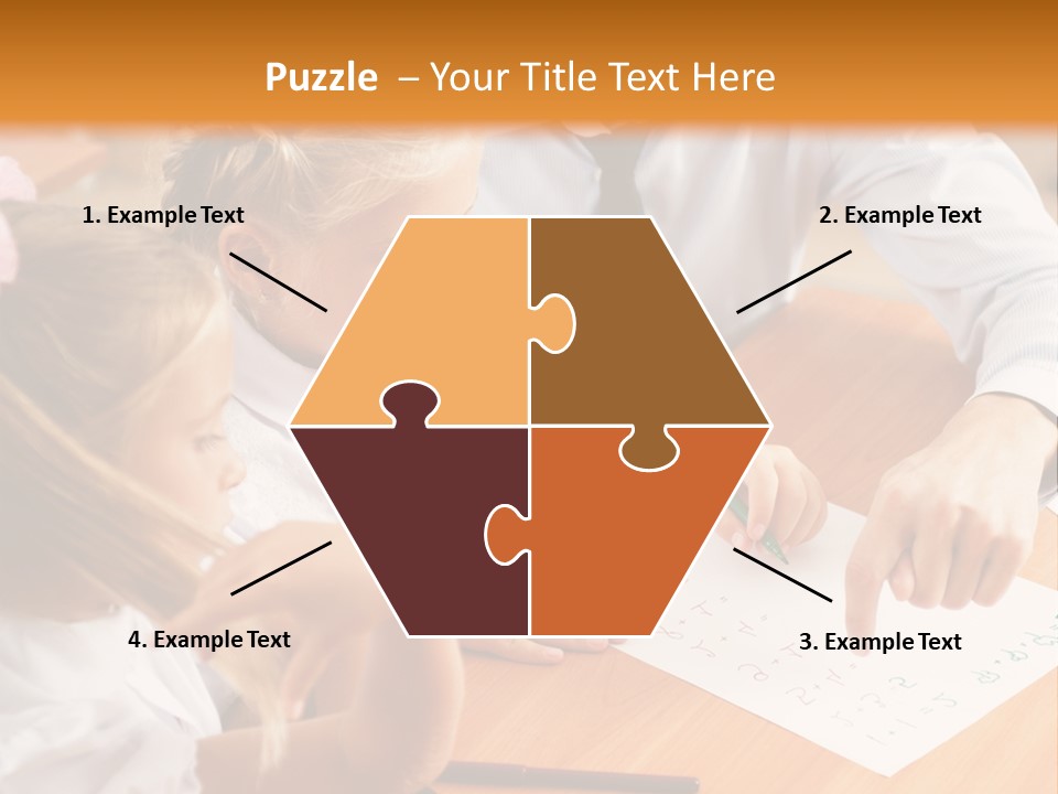 Office Brainstorm People PowerPoint Template