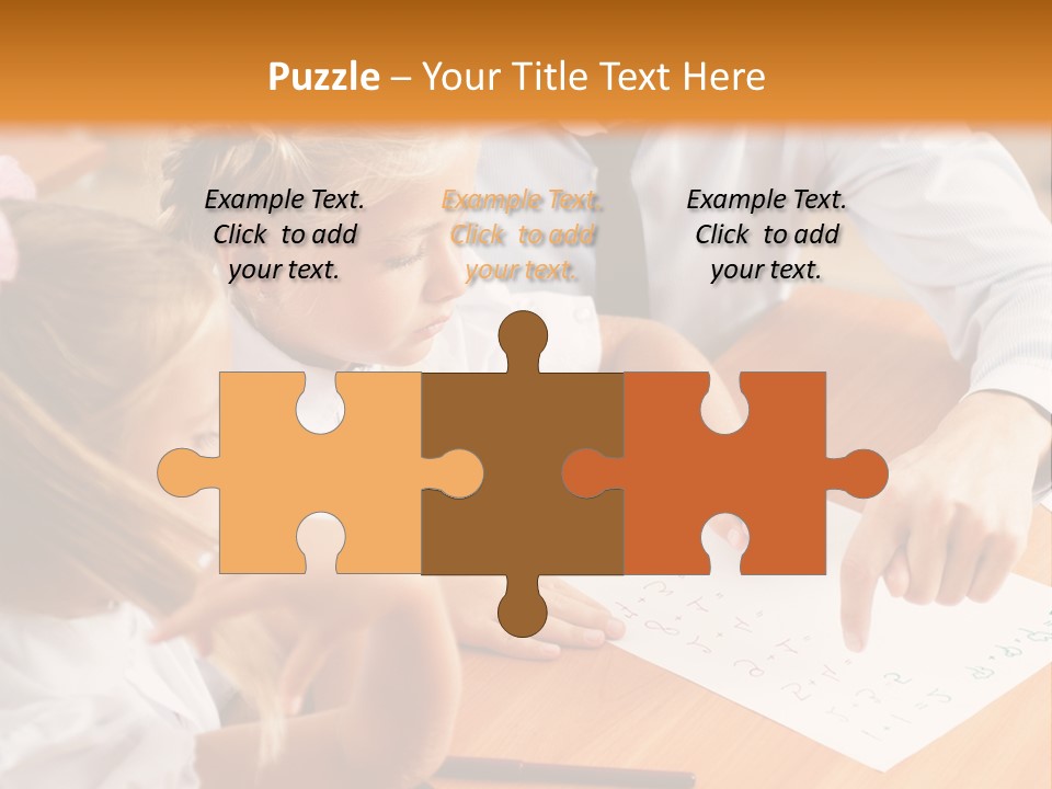 Office Brainstorm People PowerPoint Template