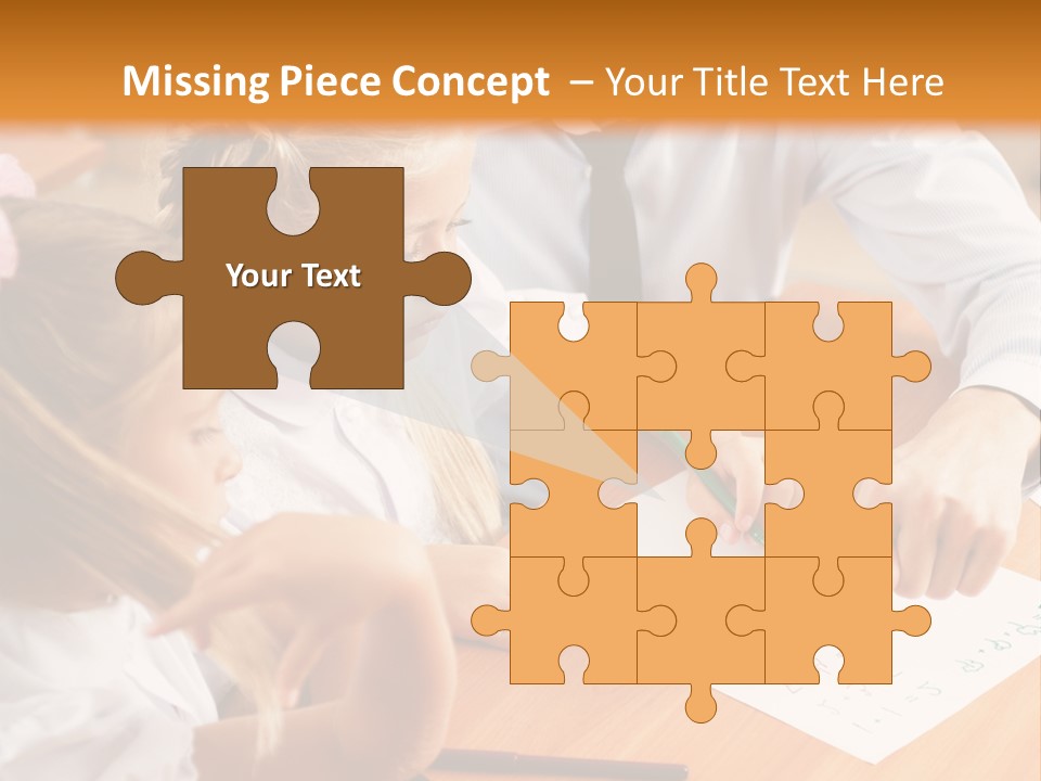 Office Brainstorm People PowerPoint Template