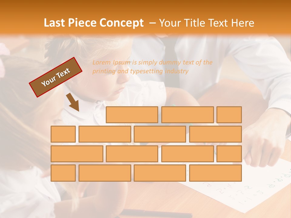 Office Brainstorm People PowerPoint Template
