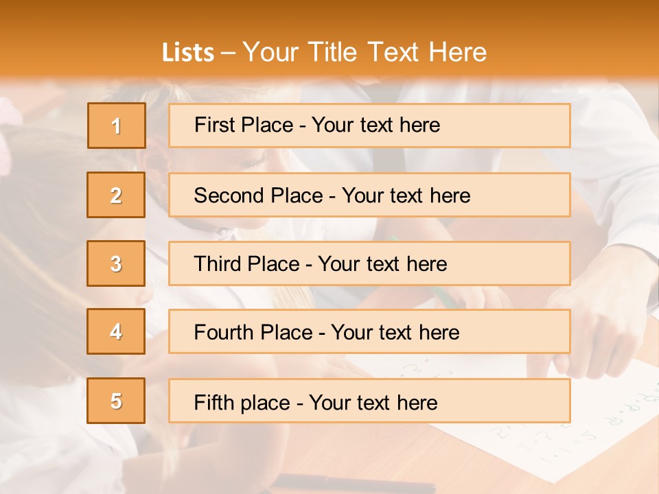 Office Brainstorm People PowerPoint Template
