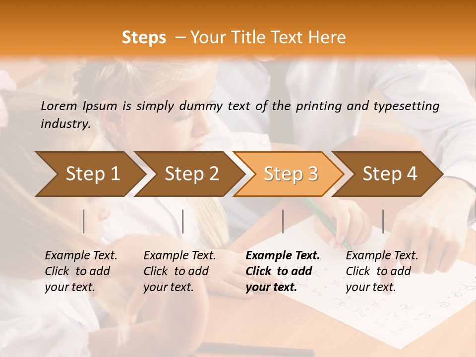 Office Brainstorm People PowerPoint Template