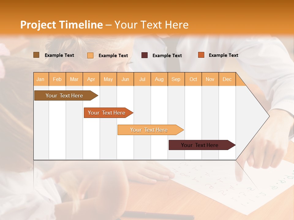 Office Brainstorm People PowerPoint Template