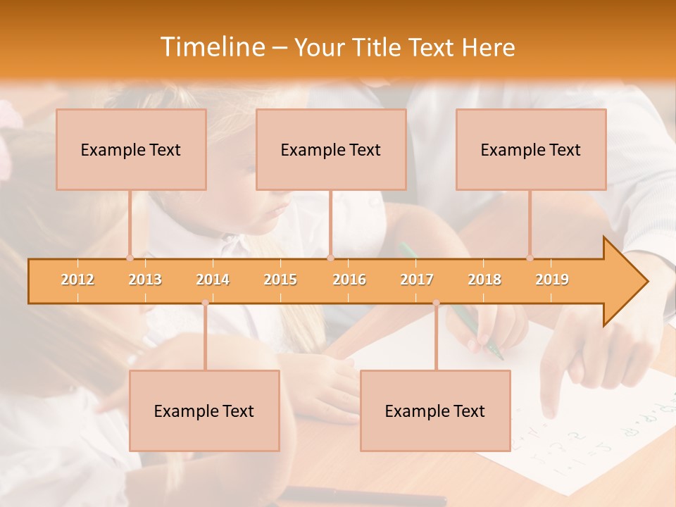 Office Brainstorm People PowerPoint Template