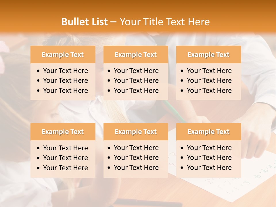 Office Brainstorm People PowerPoint Template