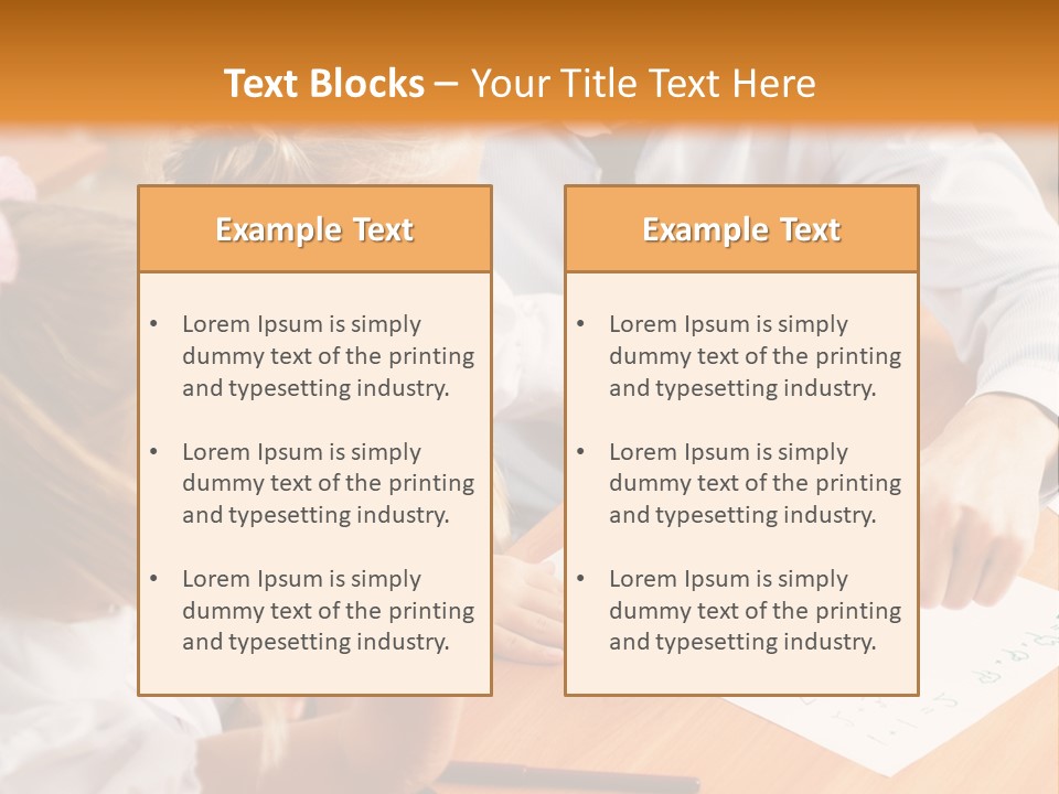 Office Brainstorm People PowerPoint Template